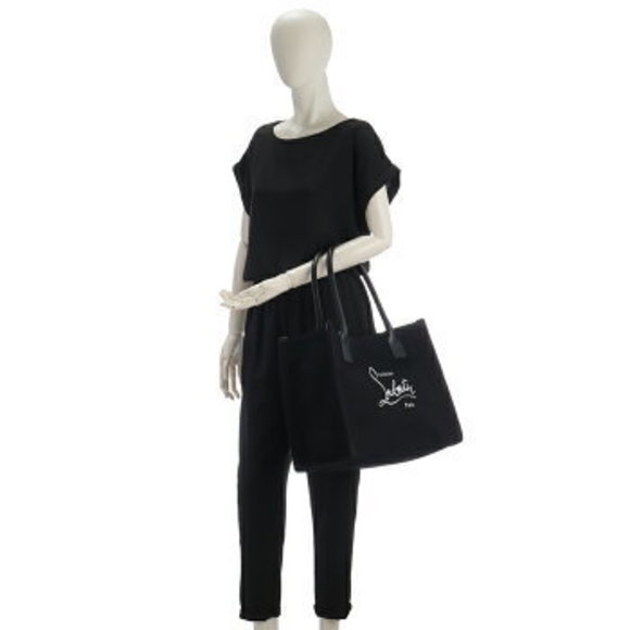 Christian Louboutin Tote Bag NASTROLOUBI Canvas - Picture 8 of 9